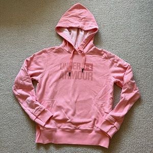Under Armour Pink Fleece Long Sleeve Hoodie